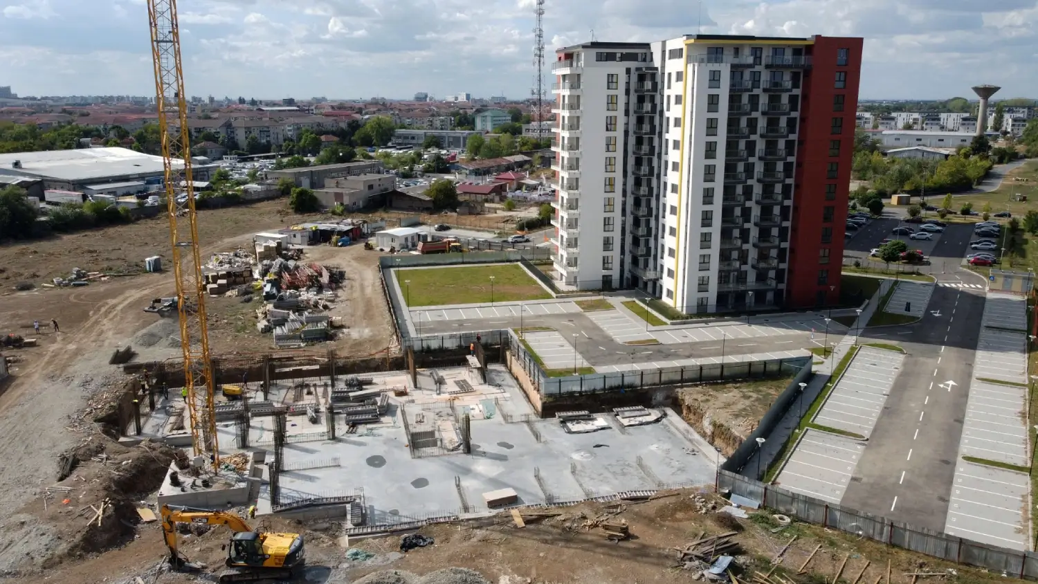 Jurnal de șantier: Evoluție lucrări blocul III Adora Forest, septembrie 2020